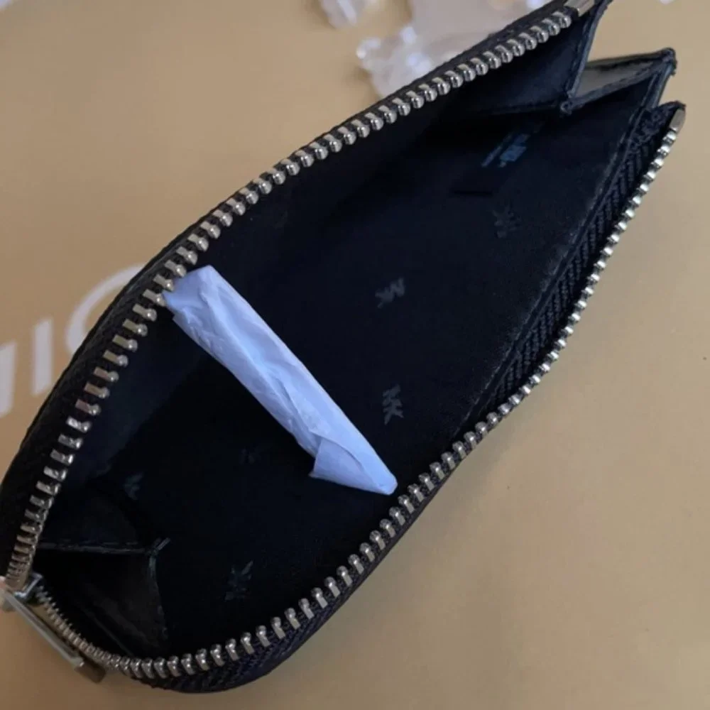 Michael Kors L Zip Mini Wallet Admiral NWT